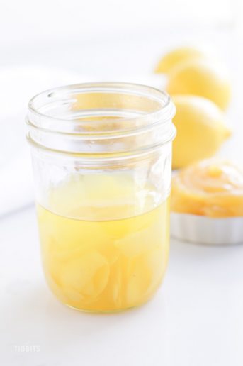 Pressure Cooker Lemon Extract in a glass jar