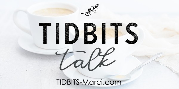 Title of tidbits talk on a cup of hot chocoalte
