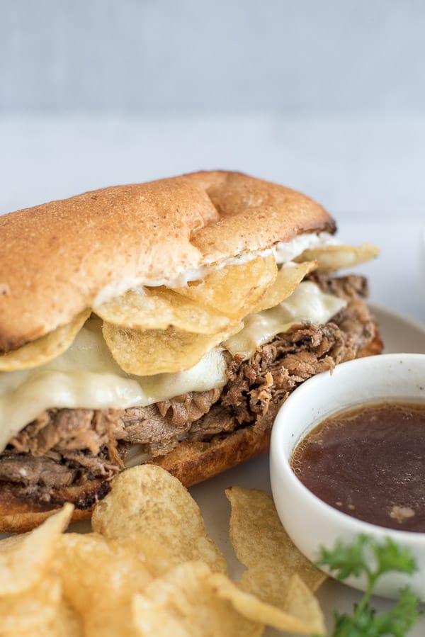 The Ultimate Instant Pot French Dip Sandwich - Tidbits ...