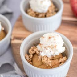 Instant Pot Hasselback Apples – Healthy Dessert!