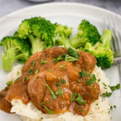 Instant Pot Pork Medallions with Apricot Sauce