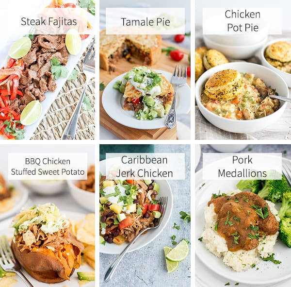 1-Hour of Less Instant Pot Dinners